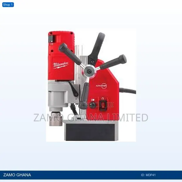 Magnetic Drill + Stand 1200w 41m 13m/Bit 2speed Autostop Perma - Mdp41 · Photo 1