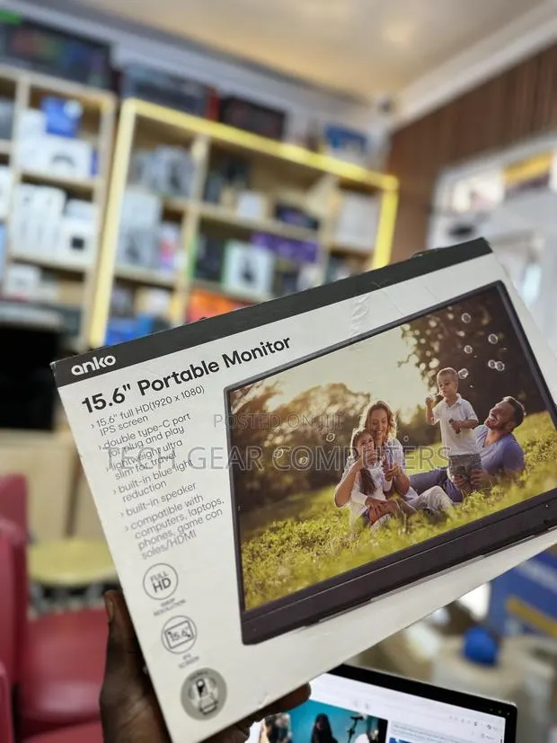 Anko 15.6in Portable FHD Monitor · Photo 1