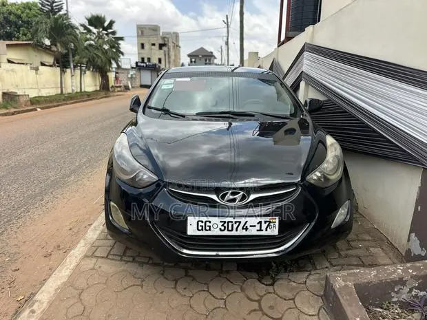 Hyundai Elantra GLS Sedan FWD (1.8L 4cyl 6M) 2013 Black · Photo 1