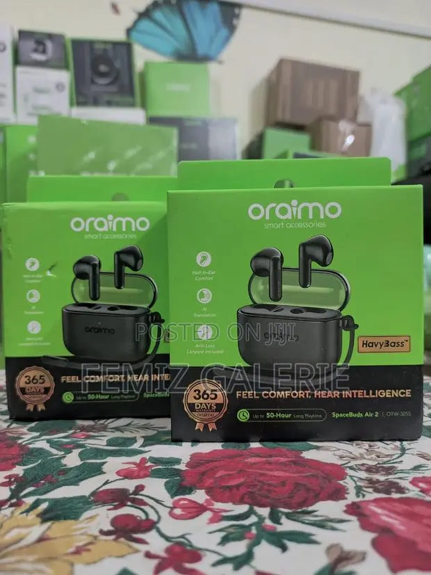 Oraimo SpaceBuds Air 2 Earbuds With Smart Translation · Photo 1