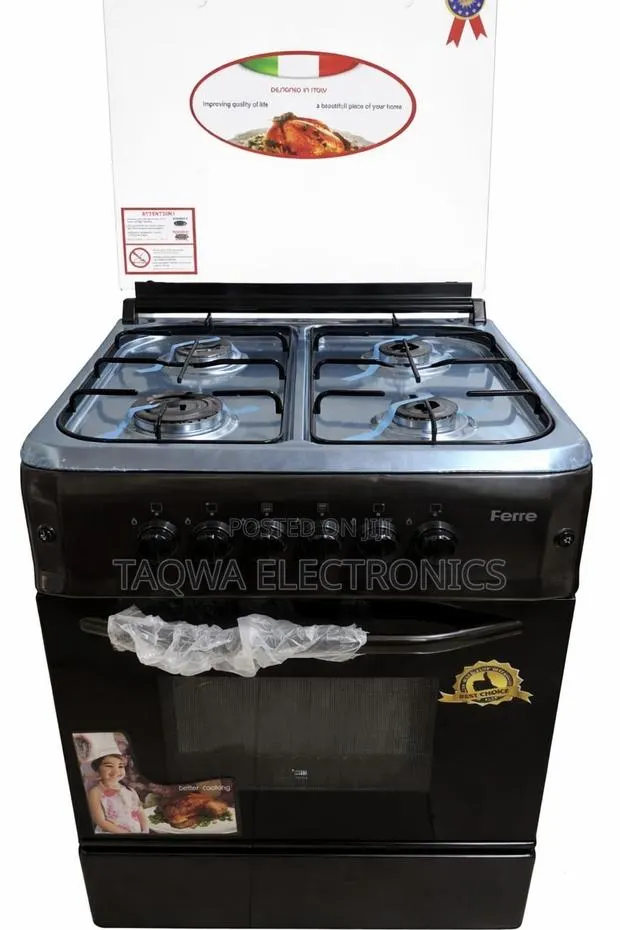 Ferre Rust-Free 60x60cm Gas Burner With Oven and Grill · Photo 1