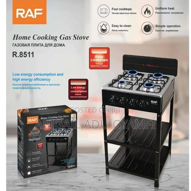 Gas Cooker 4 Burners With Stand · Photo 1
