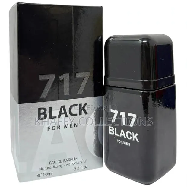 717 Black for Men Eau De Parfum - 100ml - 3.4 · Photo 1