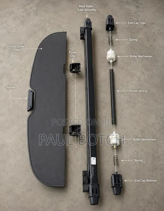 2024 Lexus RX350 Retractable Rear Trunk Cargo Tonneau Cover · Photo 1