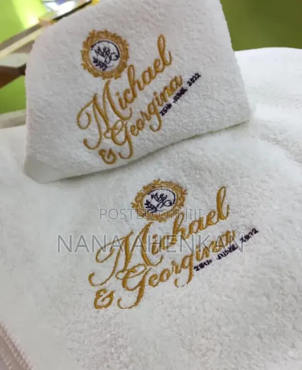 Face Towel Embroidery · Photo 1