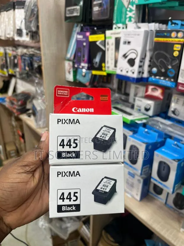 Canon 445 Pixma Fine Cartridge-Black · Photo 1