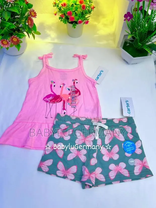 Usa Imported : 2 Piece Set Of Top And Shorts For Girls · Photo 1