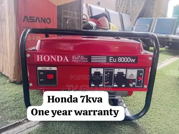 Honda 7.0kVA Generator Ghana | Affordable Heavy Duty Power Backup7kva · Photo 1