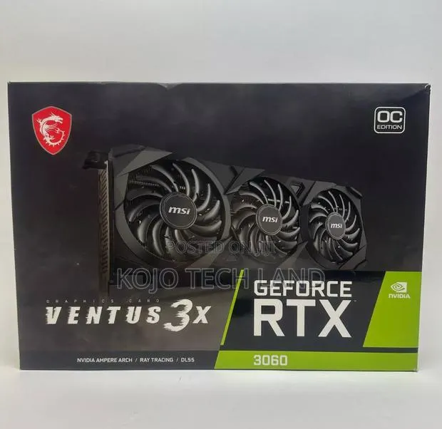 Msi Geforce RTX 3060 12G Oc 12gb Gddr6 Graphics Card · Photo 1