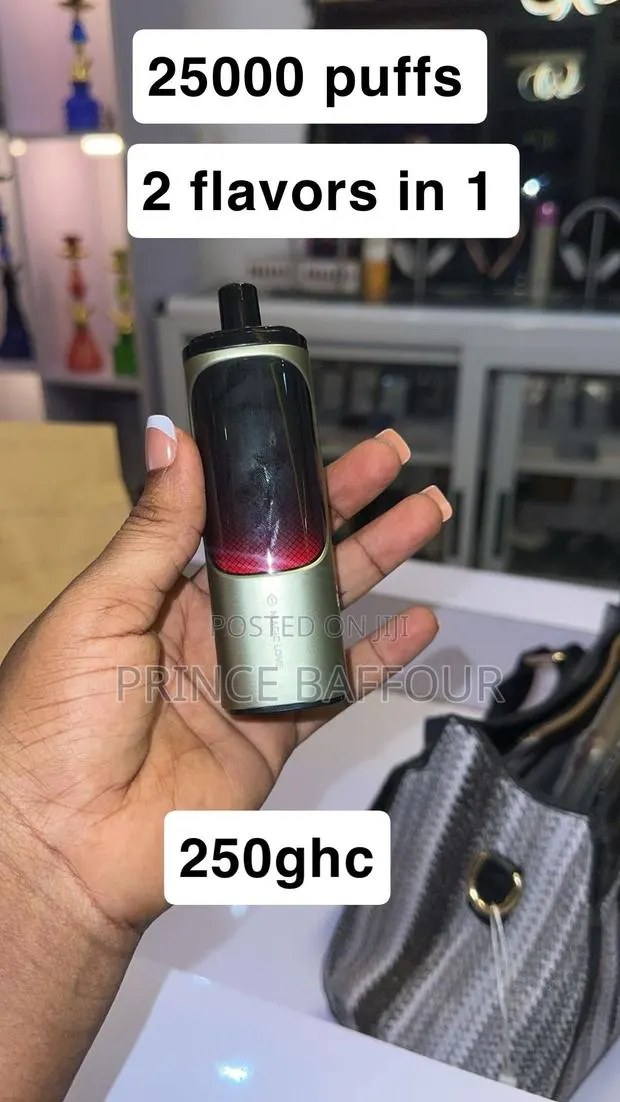 25000 Puffs Disposable Vape Shisha 2 in 1 Flavors · Photo 1