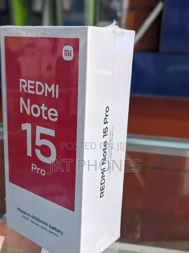 New Xiaomi Redmi Note 15 Pro 256 GB Black · Photo 1