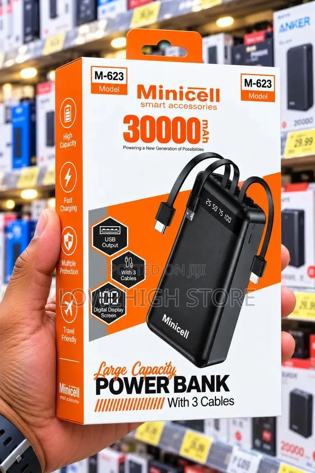 Minicell M-623 30,000mAh Power Bank · Photo 1