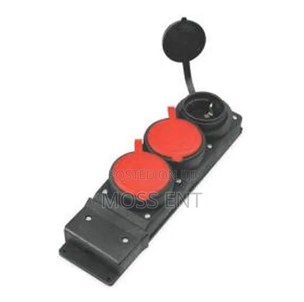 Rubber 1 X Mono Phase + 2 X Three Phase Sockets - Sgs3511 · Photo 1
