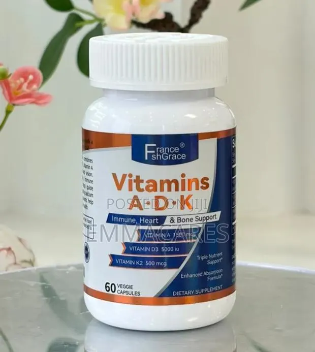 Vitamins A.D.K, a-1500mcg D3-5000iu -500mcg · Photo 1