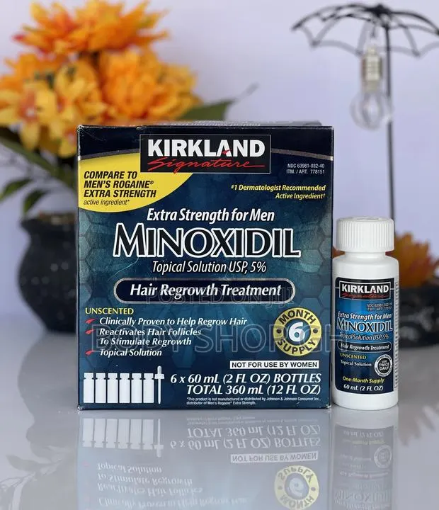 Undiluted Kirkland Minoxidil for Beard, Hairline and Baldnes · Photo 1