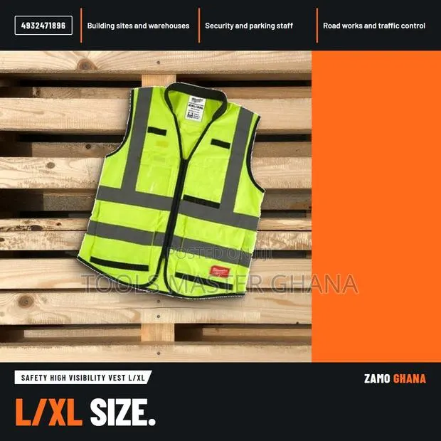 Safety High Visibility Vest L/XL - 4932471896 · Photo 1