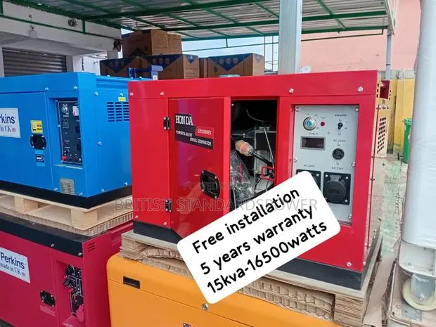 Heavy Duty Construction 15kva Silent Diesel Genset · Photo 1
