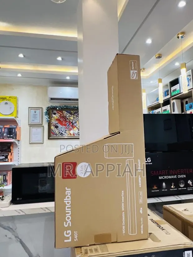 Fresh in Box Lg-S40t 2.1channel Sound Bar System(300watt) · Photo 1