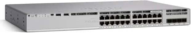 Cisco Catalyst C9200l 24-Port Poe+ Switch — C9200l-24p-4g-E · Photo 1