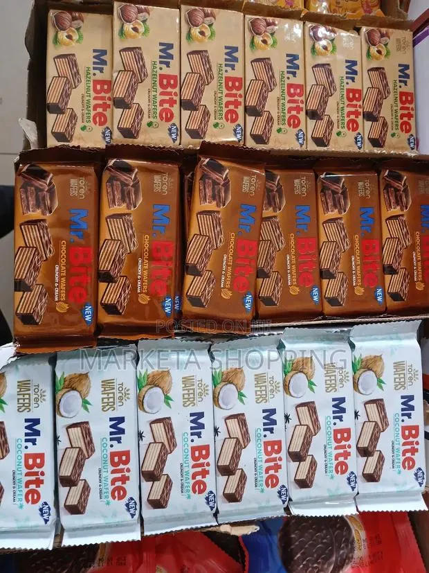 Mr Bite Chocolate Wafer 38gx24 · Photo 1
