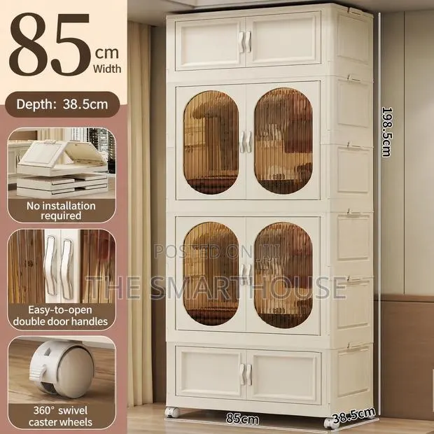 Foldable Wardrobe and Storage – Strong and Stylish · Photo 1