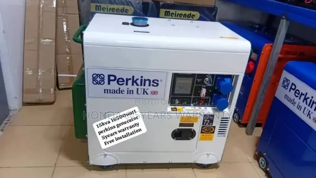 Low Consumption Perkins 15kva 16500watt Diesel Generator · Photo 1