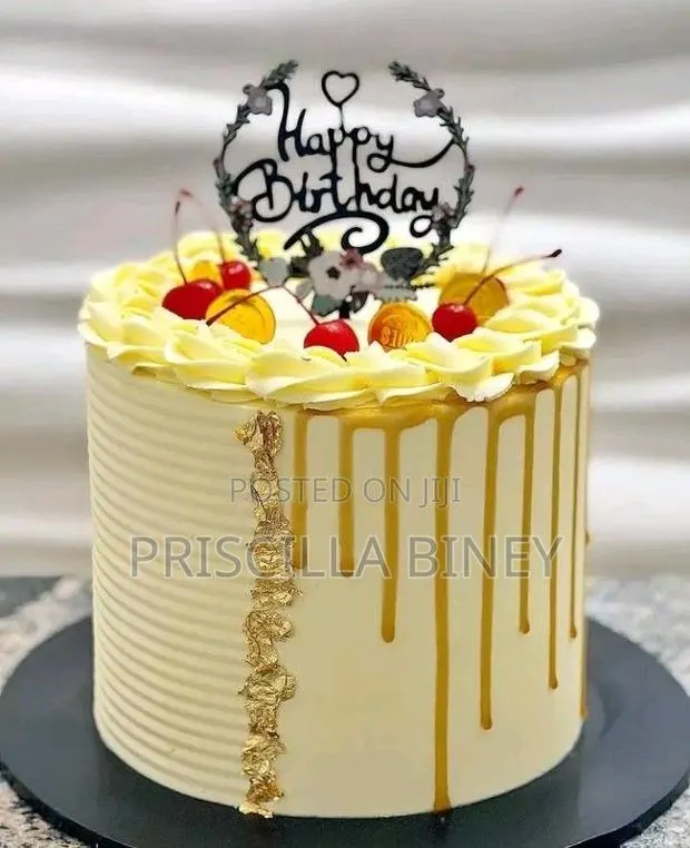 Caramel Yummy Birthday Cake · Photo 1