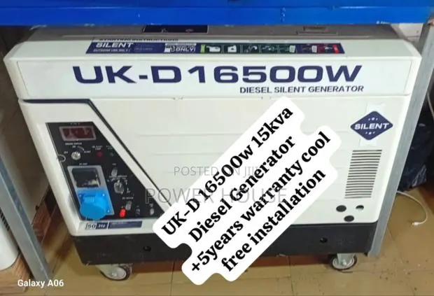 This or That Uk-D 15kva Diesel Generator Uk-D 16500watts 15kva Silent · Photo 1
