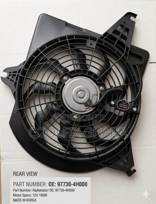 Radiator Electric Cooling Fans (12V 180W) · Photo 1