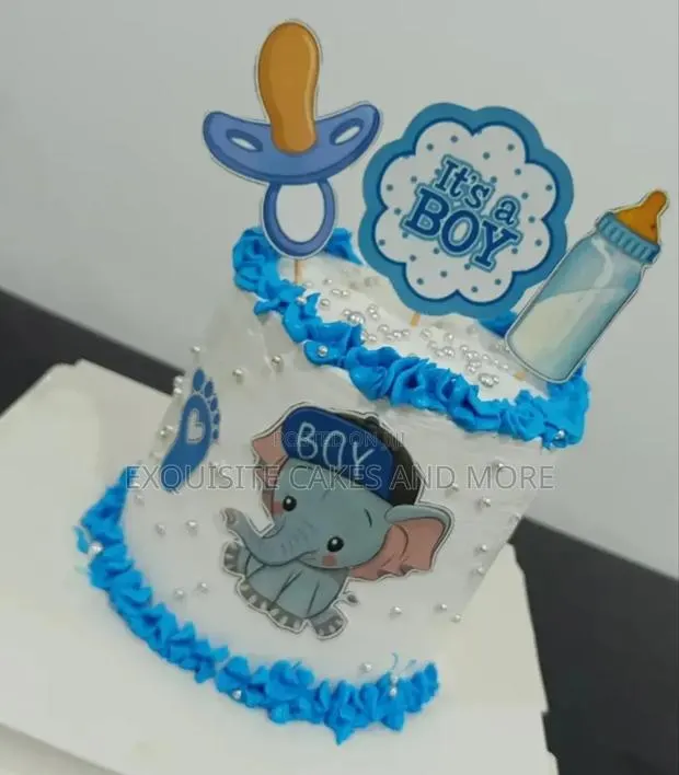 Welcome Baby Boy Cake · Photo 1