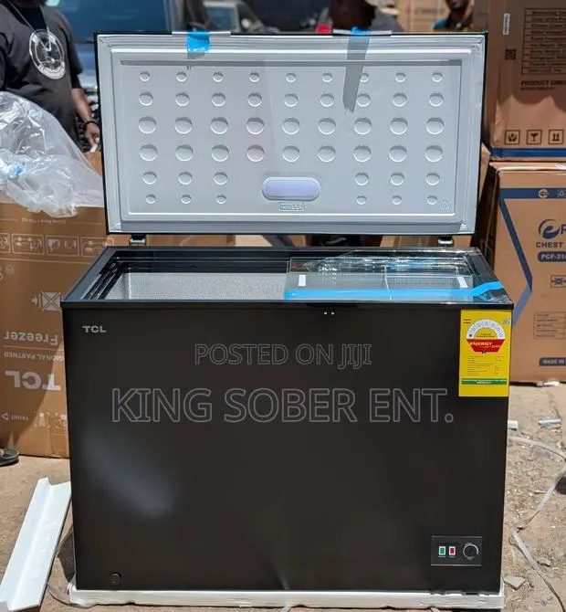 TCL Chest Freezer 290l Black With Sliding Glass 
Ghc4000. · Photo 1