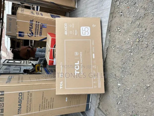 Get Approved 55 Inch Smart Uhd Led Frameless TCL Android TV · Photo 1