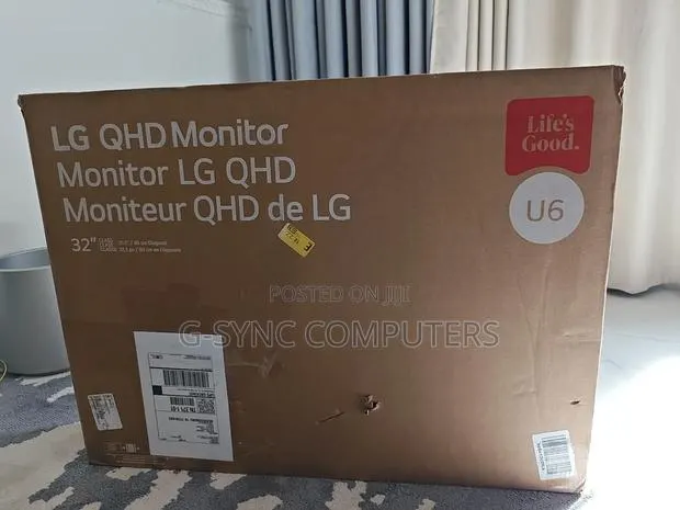 LG 32" Monitor QHD 100hz Type-C · Photo 1