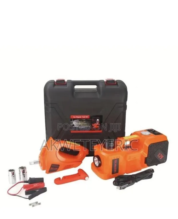 Portable Electronic Car Jack and Pum · Photo 1