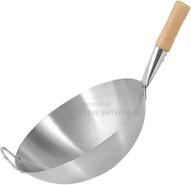 Stainless Steel Wok Pan · Photo 1