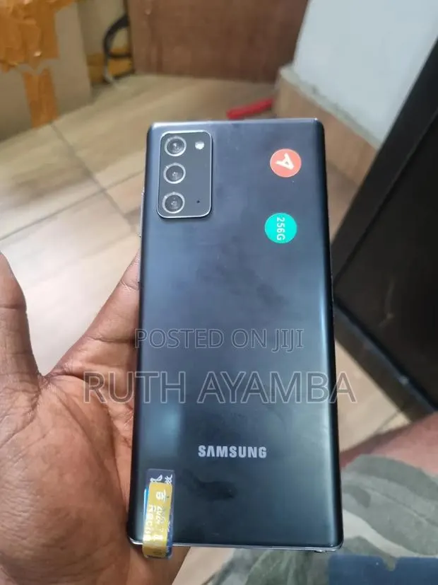 Samsung Galaxy Note 20 5G 128 GB Black · Photo 1