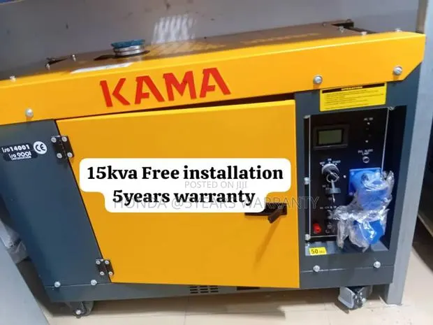 Electric Kama 15kva 16500watt Diesel Generator · Photo 1
