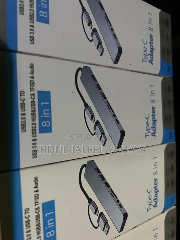 8 in 1 Docking Station(Usb Type-C) · Photo 1