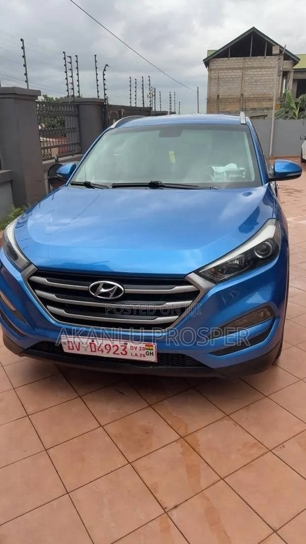 Hyundai Tucson 2018 Blue · Photo 1