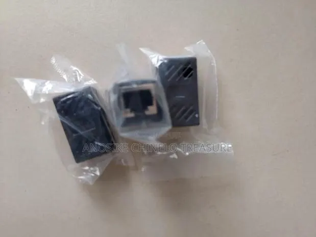 Rj45 Ethernet Network Coupler Connector – Cat5/Cat6 Lan Adapter · Photo 1