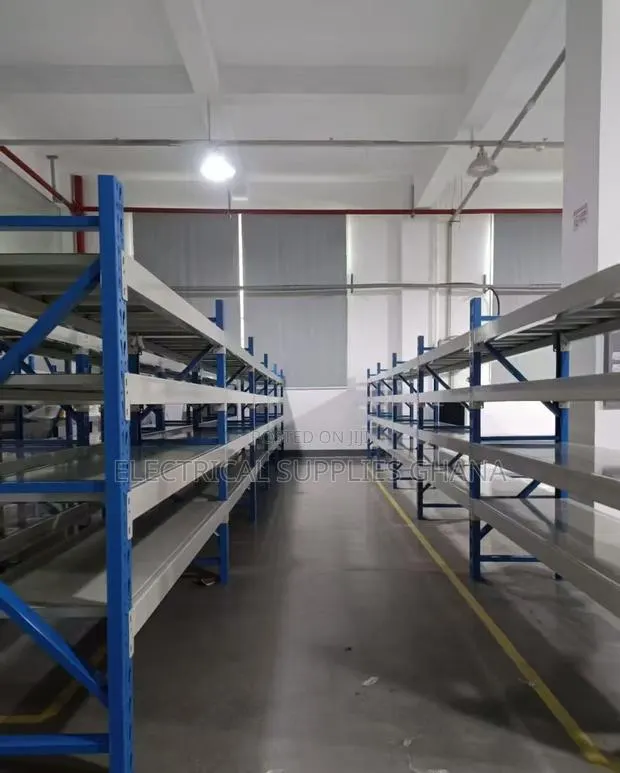 4-Row Steel Shelves 1500×500×2000mm – 100kg Load · Photo 1