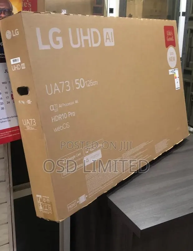 Lg 50” Smart Uhd Tv: Ultimate Streaming Sports · Photo 1