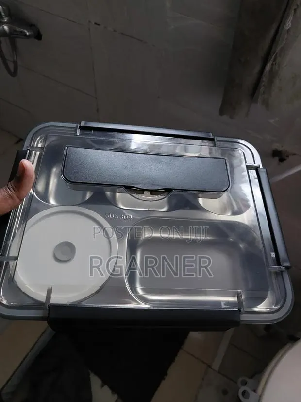 Japanese Portable Lunch Box Stainless Steel · Photo 1