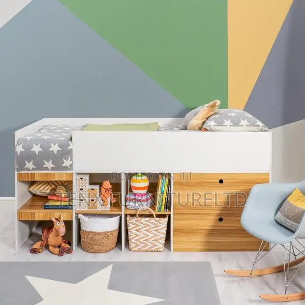 Single Bed Cabin Bed With Storage (Drawers Shelves) · Photo 1