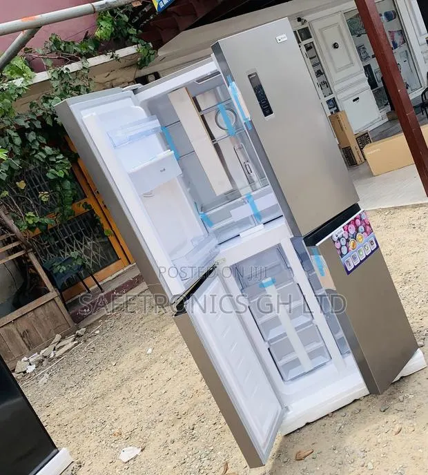 Try Cool Breeze 421L (SidebySide) Pearl 4 Doors Grey Fridge · Photo 1