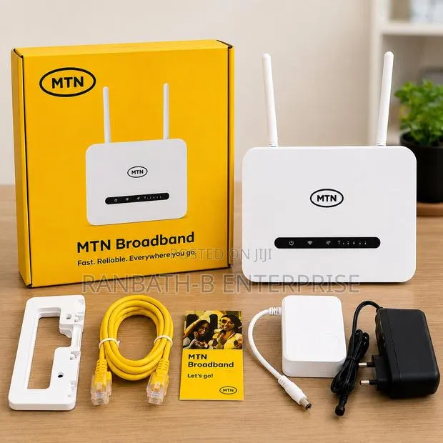 MTN 4g Lte Cat6 Router – Connect Up to 64 Devices · Photo 1