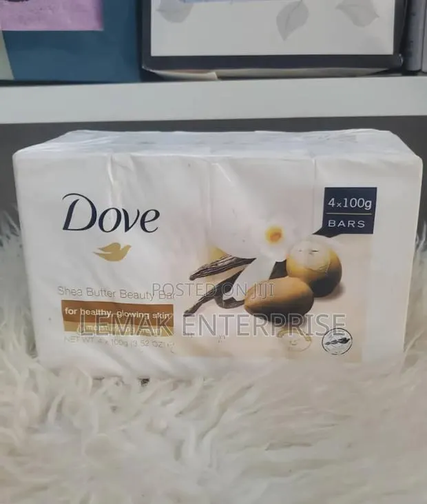 Dove Purely Pampering Shea Butter Beauty Bar 4-Pack (4 X100)