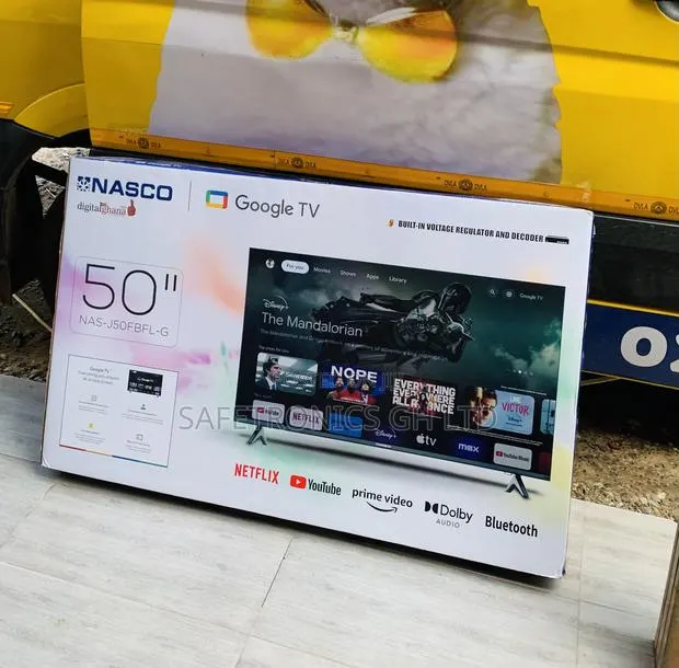 Choose Sleek Nasco 50" Uhd Smart Tv · Photo 1
