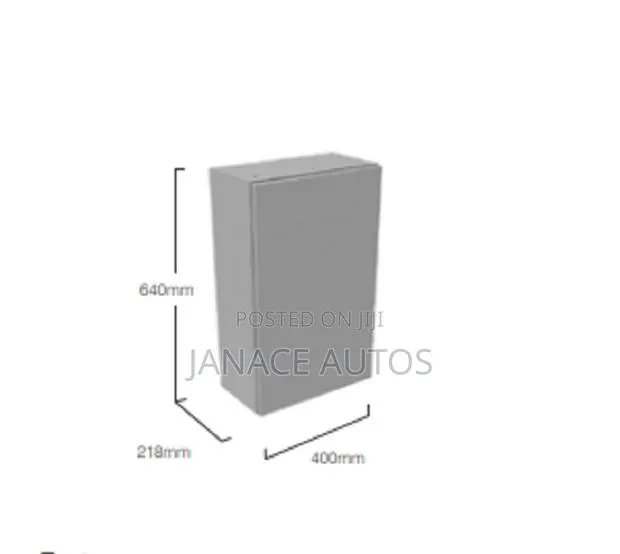 Roper Rhodes 400mm Wall Cupboard Carcass Only - Graphite Grey · Photo 1
