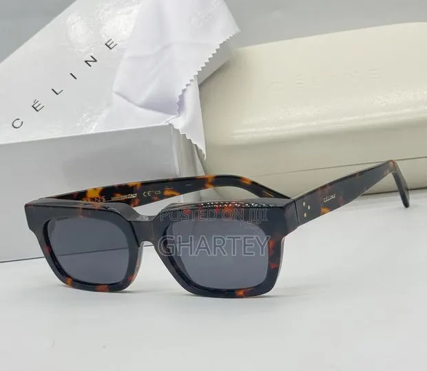 Square Celine Sunglasses - Red Blueblack · Photo 1